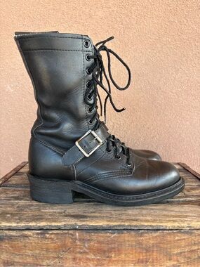 Vintage Double H Tanker Boot